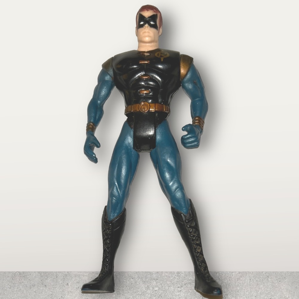 Vintage Batman Forever TRIPLE STRIKE ROBIN Action Figure 1995 Kenner
